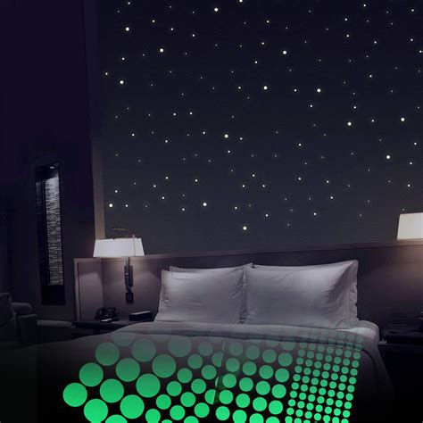 stickers glow in the dark stars|glowing sticker on ceilings.